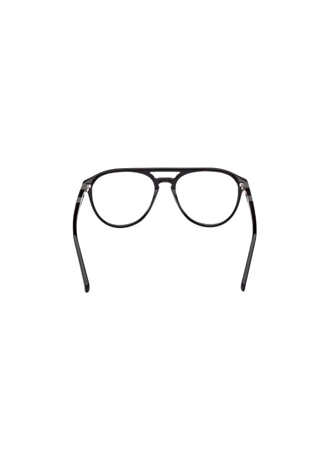 GANT Ga3285 Pilot Acetate Frames For Men Size 53, Shiny Black - Image 4