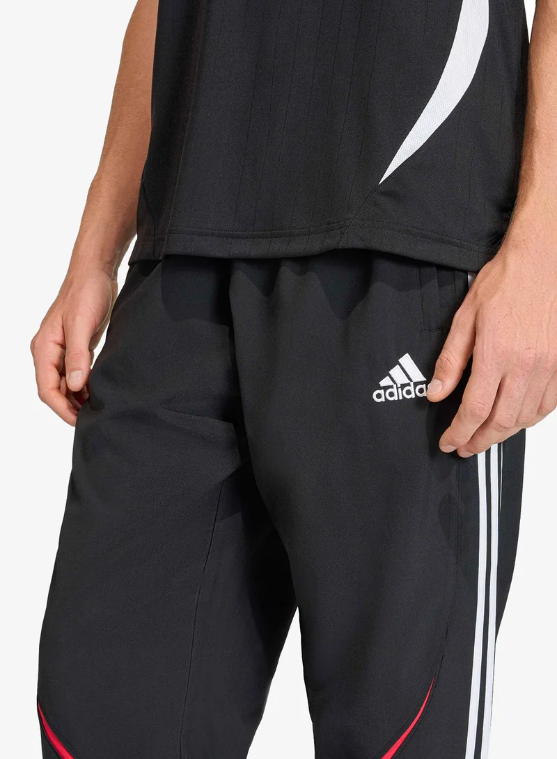Adidas Originals BLACK/WHITE Adicolor Oversized Trackpants for Men | Best Price UAE