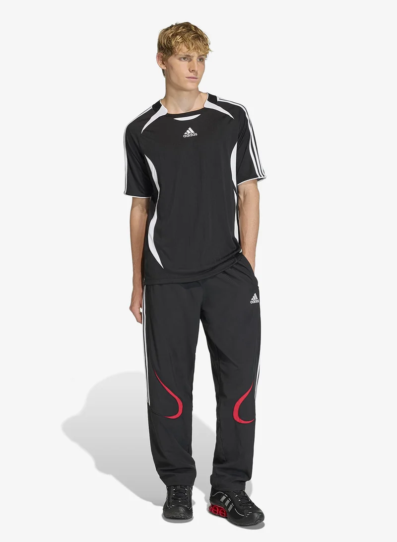 Adidas Originals BLACK/WHITE Adicolor Oversized Trackpants for Men | Best Price UAE