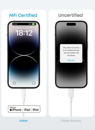 USB C to Lightning Cable, 310 USB-C to Lightning Cable(, 6ft), MFi Certified, Fast Charging Cable for iPhone 14 Plus 14 14 Pro Max 13 13 Pro 12 11 X XS XR (Charger Not Included) - view 4