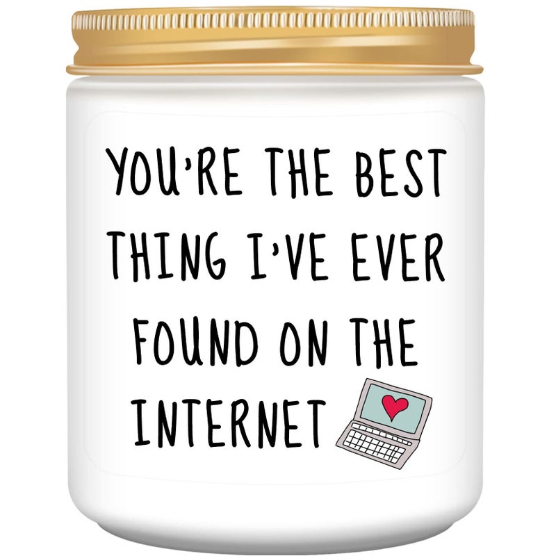 Homsolver Gifts for Her Women, Anniversary Romantic Gift for Her Girlfriend,Funny Birthday Thanksgiving Christmas Valentine's Day Gifts for Her Wife Girlfriend BFF Women Mom, Best Candles Gifts for Women - Image 1