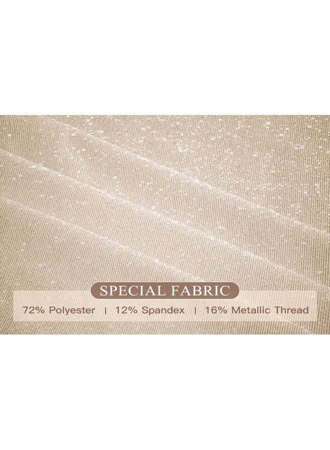 B2prity Womens One Piece Swimsuit Tummy Control Ruffled Bathing Suit V Neck Cutout Swim Suit Tie Back Swimwear, Beige(shine), Black, S - Image 4