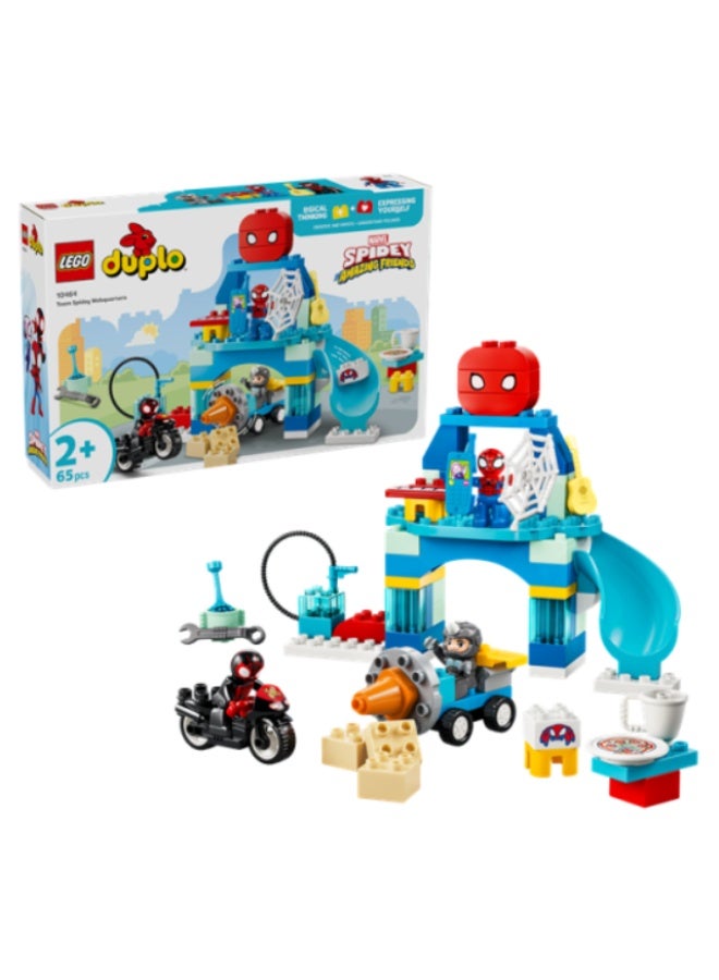 LEGO DUPLO Team Spidey Webquarters Building Set - Image 1