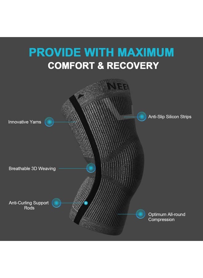 NEENCA Knee Sleeve – Knee Braces for Knee Pain, Joint Pain Relief, Swelling, Inflammation Relief, and Circulation, Knee Support for Women and Men - Image 3