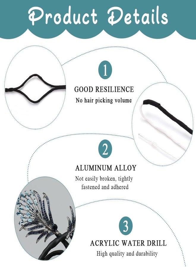 BLINE Floral Hair Bun Maker for Women - Elegant Twist Shaper with Rhinestone Metal Clips - Easy Hair Accessories for Daily, Party, and Wedding Hairstyles - Stylish Bun Shaper for Girl Special Occasions (Pack of 1) - Image 5