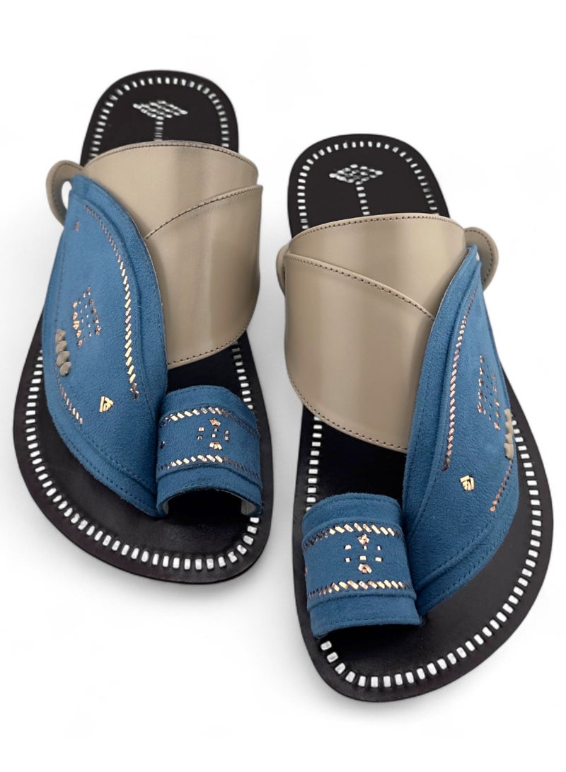 AL Fanoos Handcrafted heritage leather slippers  - Image 4