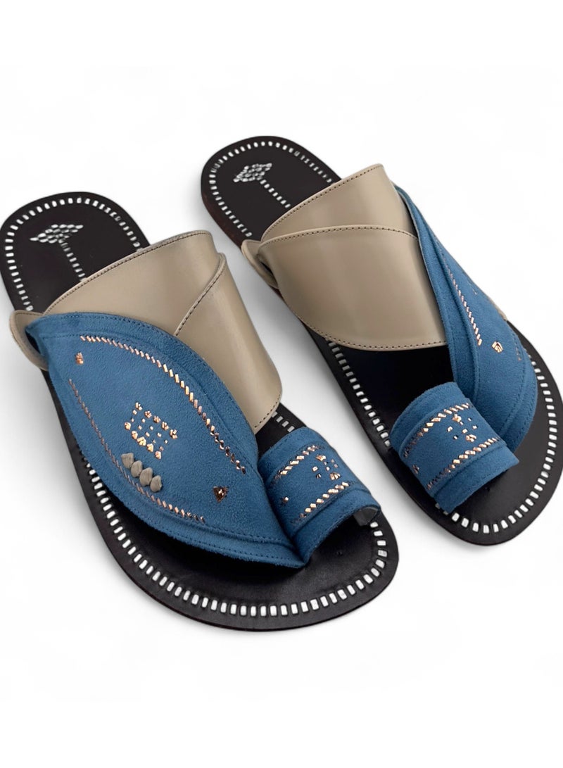 AL Fanoos Handcrafted heritage leather slippers  - Image 2