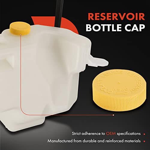 A-Premium Coolant Expansion Tank Compatible with Nissan Altima 2007-2013 L4 2.5L 2013 Coupe Only Maxima V6 3.5L 2009-2014 Front - Image 4