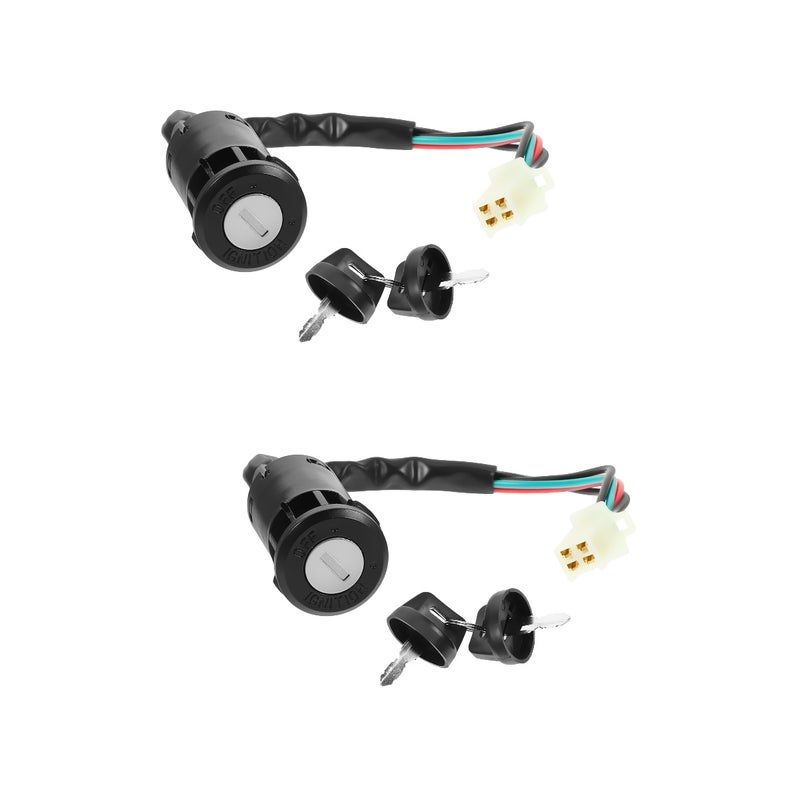 2 Sets Ignition With Key ATV Start Ignition Scooter - Image 1