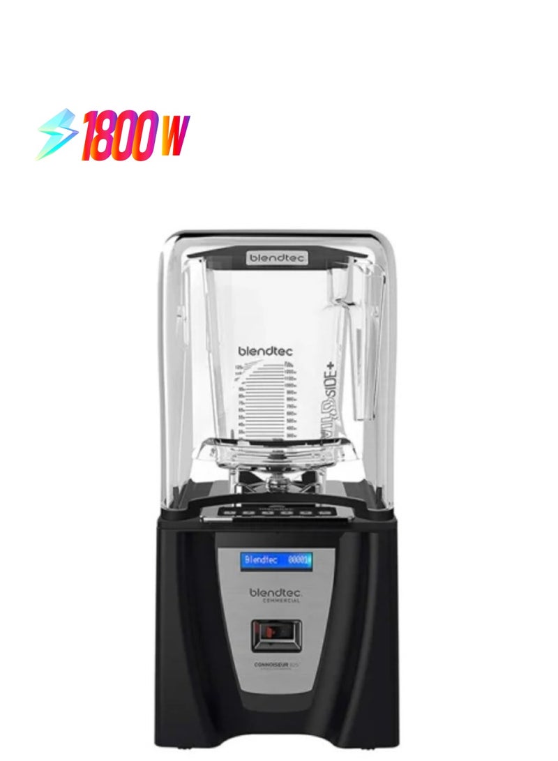 بليند تك خلاط صناعي من Connoisseur Pkg 825 مع 2 وعاء، 1800 واط، 15 أمبير - أسود - Image 1