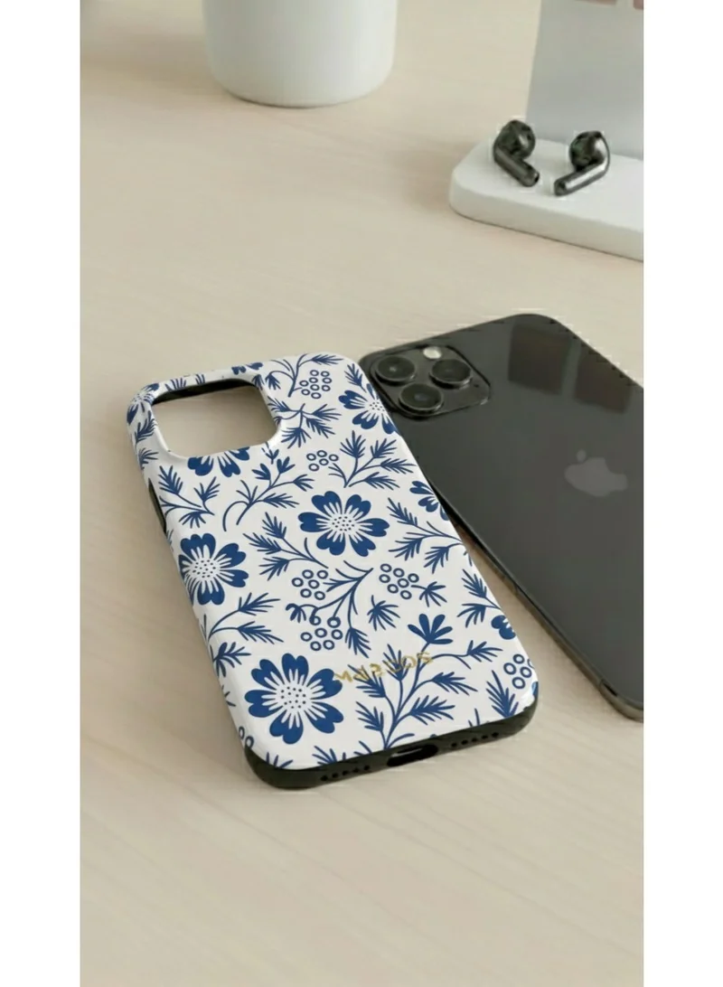 Mobcos iPhone 16 Pro Classic Blossom Mobcos iPhone 16 Pro Classic Blossom Premium Case Compatible with Hybrid Dual-Layer Hard Shell + Silicone Protection - Scratch-Resistant Shockproof Mobile Cover  | Best Price UAE