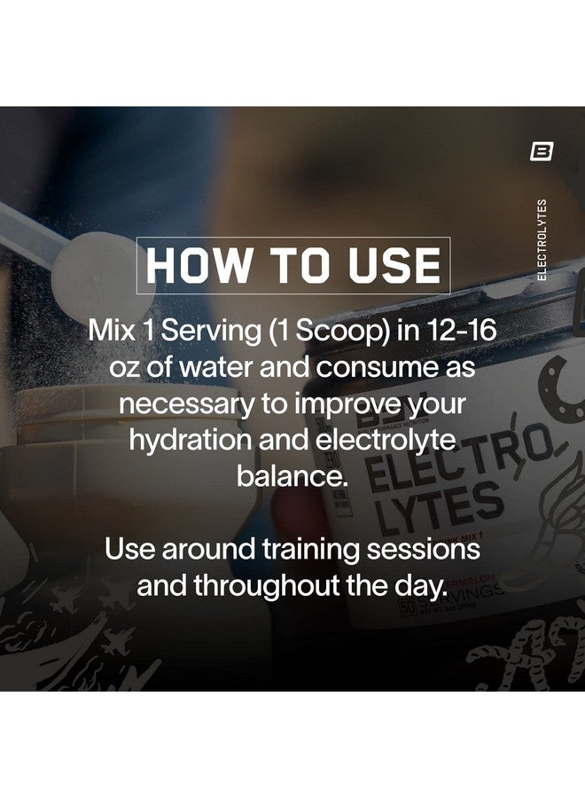 BARE PERFORMANCE NUTRITION BPN Electrolytes Hydration Drink Mix | Sugar Free Electrolyte Powder | 500mg Sodium per Serving | Naturally Sweetened | Lemon Lime, 50 Servings - Image 4