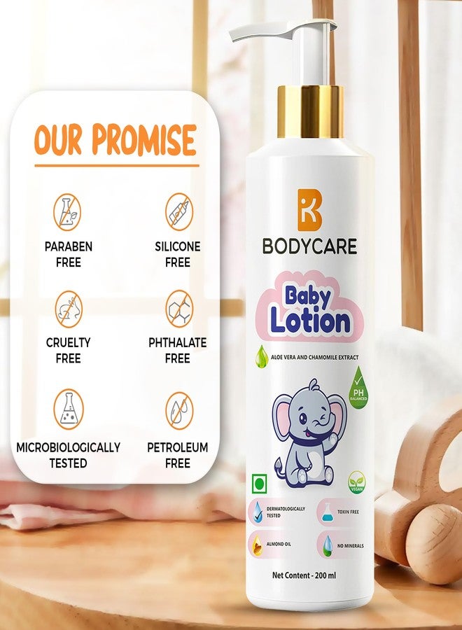 Bodycare Baby Skin Care Range Combo Pack of 3 - Shampoo, Lotion & Body Wash (200ml each) - Image 4