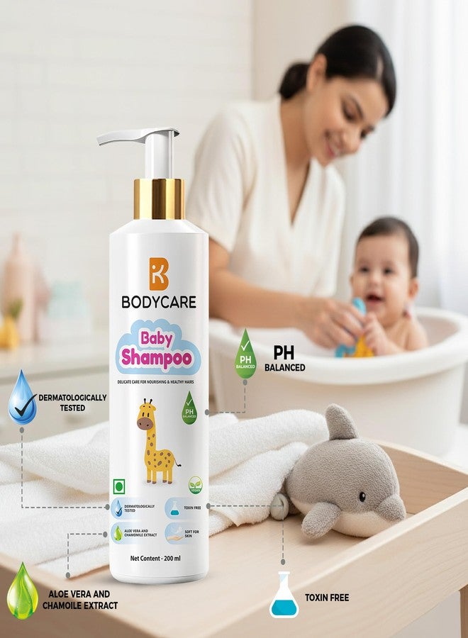 Bodycare Baby Skin Care Range Combo Pack of 3 - Shampoo, Lotion & Body Wash (200ml each) - Image 2