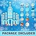 Allenjoy 80PCS Winter Ice Princess Castle Magnetic Blocks STEM Educational Magnet Building Set for Kids Ages 3 Creative Birthday Christmas Xmas Holiday - Image 4