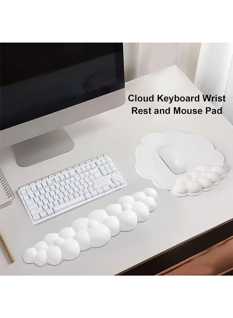 Y&D 2Piece Cloud Memory Foam Wrist Mouse Pad Set  - Image 3