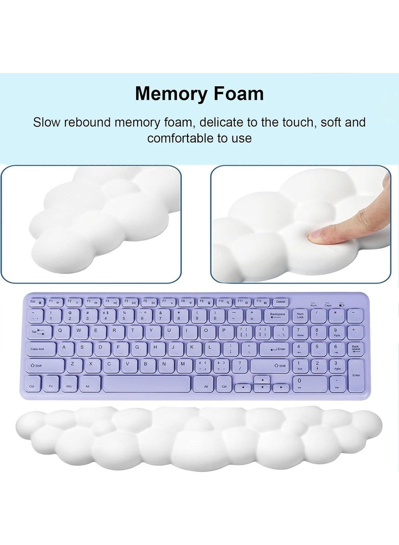 Y&D 2Piece Cloud Memory Foam Wrist Mouse Pad Set  - Image 5