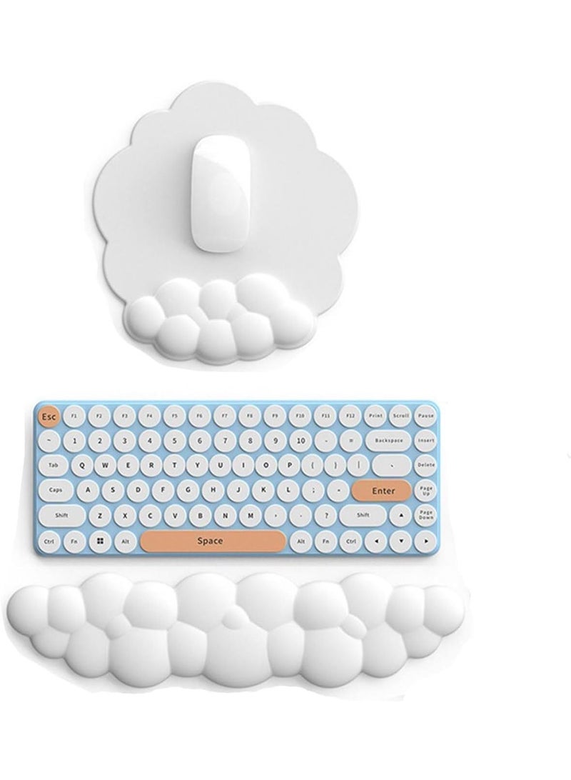 Y&D 2Piece Cloud Memory Foam Wrist Mouse Pad Set  - Image 2