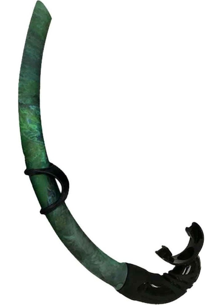 Apnea Race Green Single Snorkel Green  - Image 1