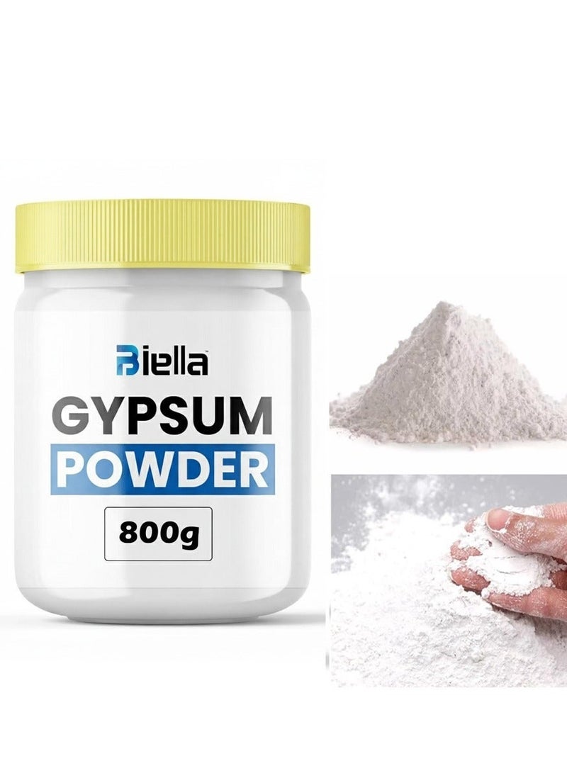 Biella White Gypsum Powder For Pottery, Ceramic Casting, Moulding, Versatile Project Applications Including Models, Railroad, And Wall Repair (800G) - Image 2