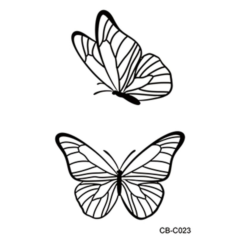Herbal Tattoo Sticker Juice Semi-Permanent Advanced Waterproof Tattoo Sticker Ins Style Party Holiday Tattoo Sticker - Image 1