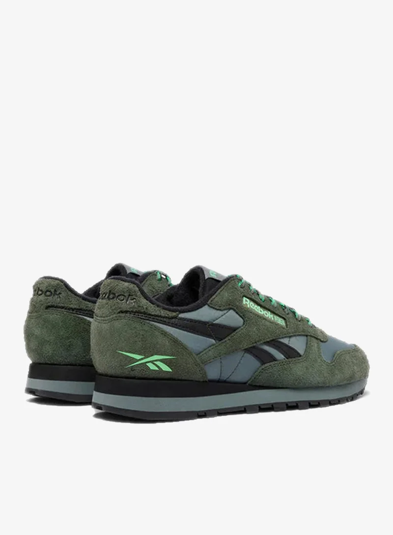 Reebok Green Reebok Classic Leather Unisex Shoes - Green  | Best Price UAE