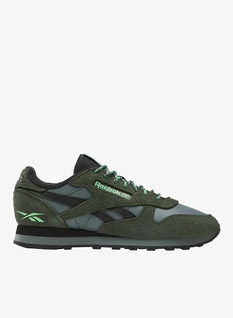 Reebok Classic Leather Unisex Shoes - Green