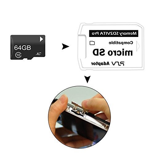 SING F LTD Sd2Vita Pro محول 3.0 متوافق مع Ps Vita 3.60 Henkaku بطاقة الذاكرة Micro Sd Psvita - Image 5