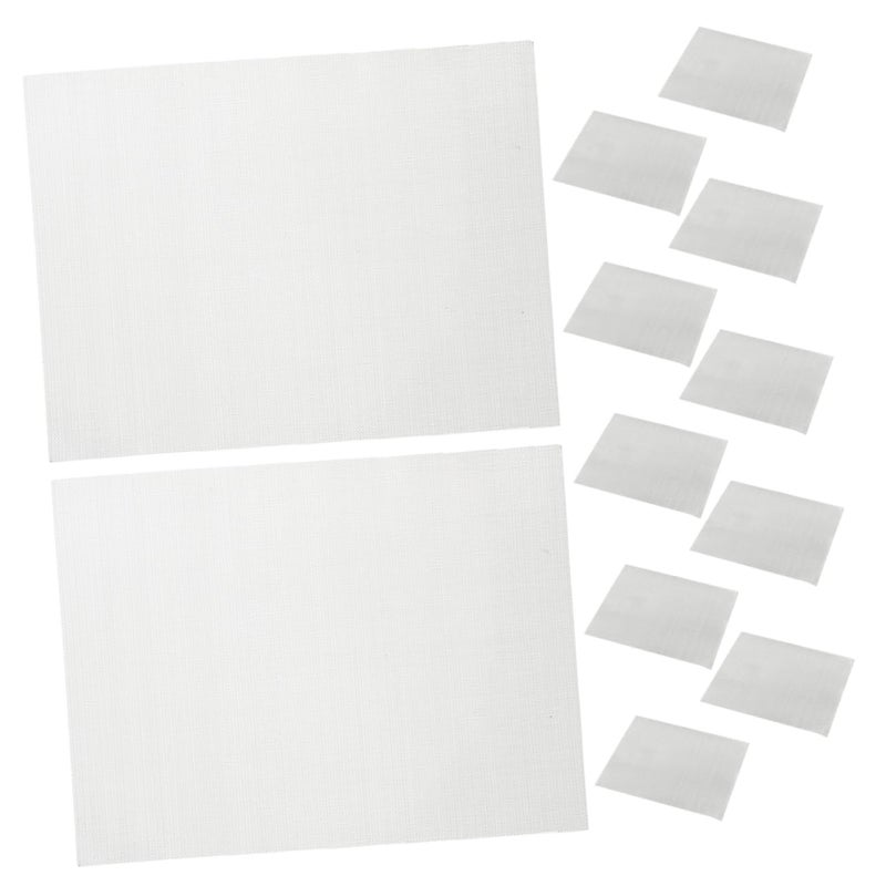 Stainless Steel Car Bumper Repair Mesh 12pcs Fine Patch Screen - Image 2