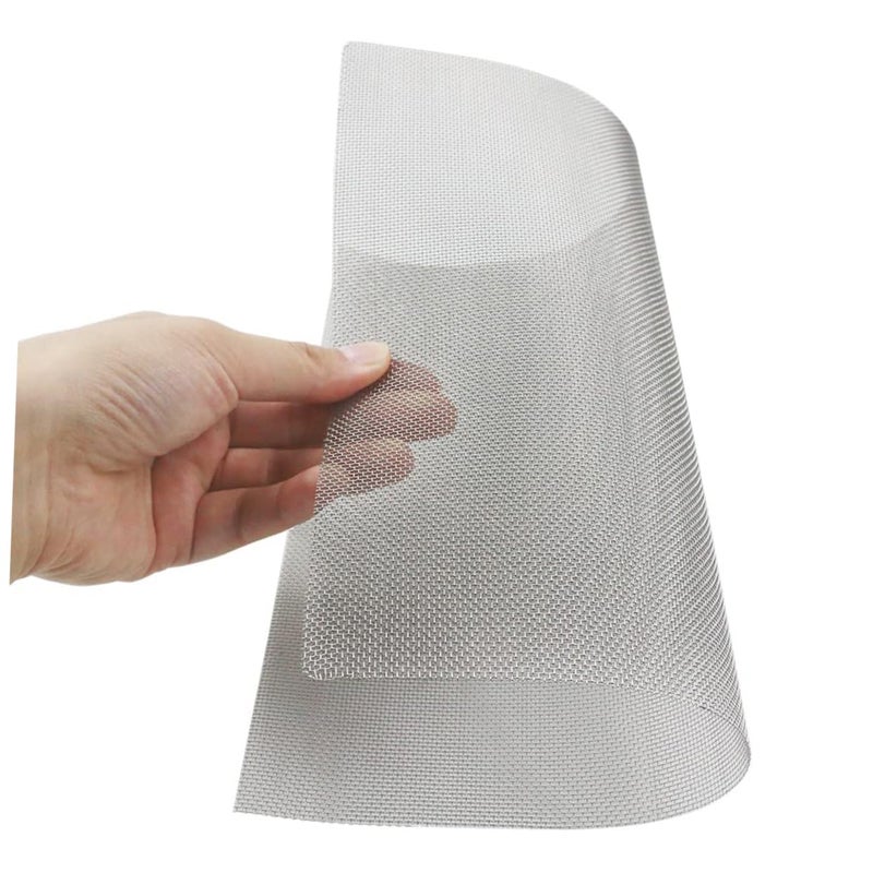 Stainless Steel Car Bumper Repair Mesh 12pcs Fine Patch Screen - Image 5