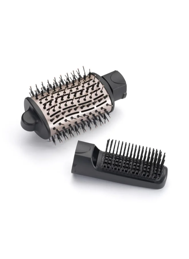 babyliss BaByliss Smooth Volume 1000 Airbrush | 1000W Drying Power | Ionic To Fight Frizz | 3 Heat Settings | Style While You Dry | Large Oval Ceramic Barrel For Smoothing | AS90PSDE