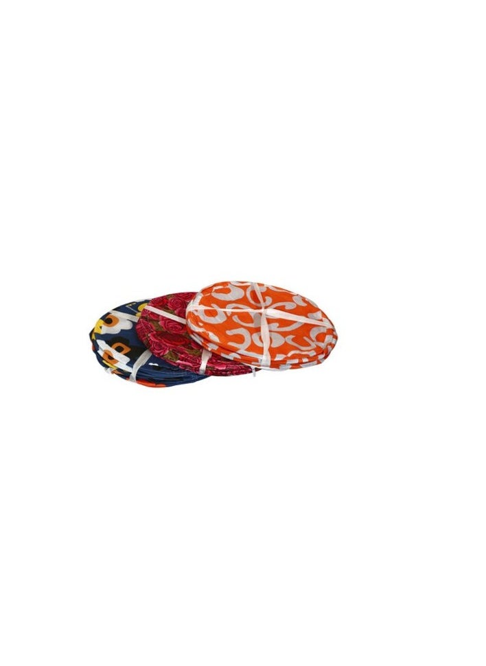 PROMASS - Round Foldable Pop up Laundry Bag For Clothes, With Lid Zip Closure And Carry Handle, Laundry Hamper Cloth Basket - Image 1