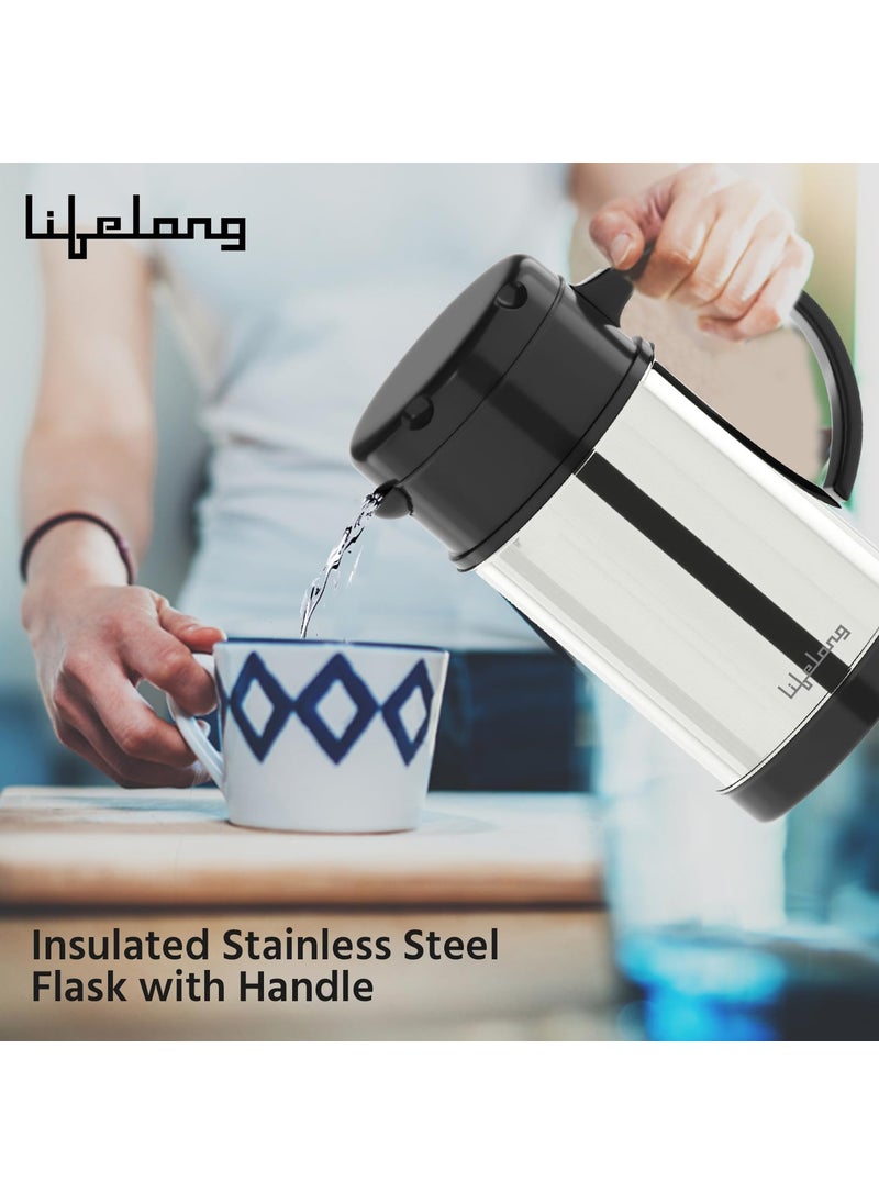 Lifelong - Lifelong 650 ml Insulated Hot & Cold Stainless-Steel Flask| 100% Leak Proof | BPA Free | Easy to Carry | Ideal for Water, Tea, Coffee, Juice (LLNEK650) - Image 1
