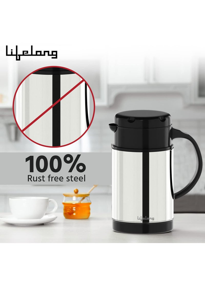 Lifelong - Lifelong 650 ml Insulated Hot & Cold Stainless-Steel Flask| 100% Leak Proof | BPA Free | Easy to Carry | Ideal for Water, Tea, Coffee, Juice (LLNEK650) - Image 1