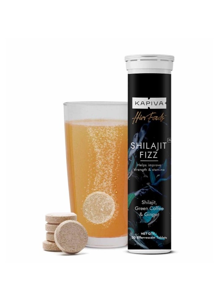 Kapiva - Kapiva Pure Himalayan Shilajit Original Effervescent Tablets 20 - Image 1