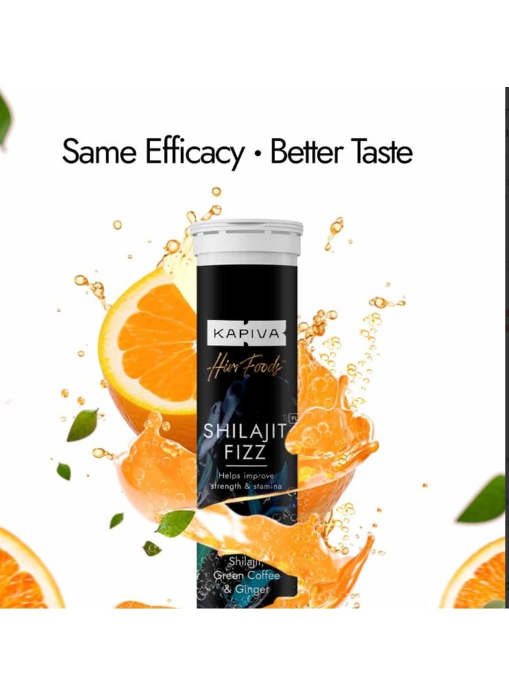 Kapiva - Kapiva Pure Himalayan Shilajit Original Effervescent Tablets 20 - Image 1
