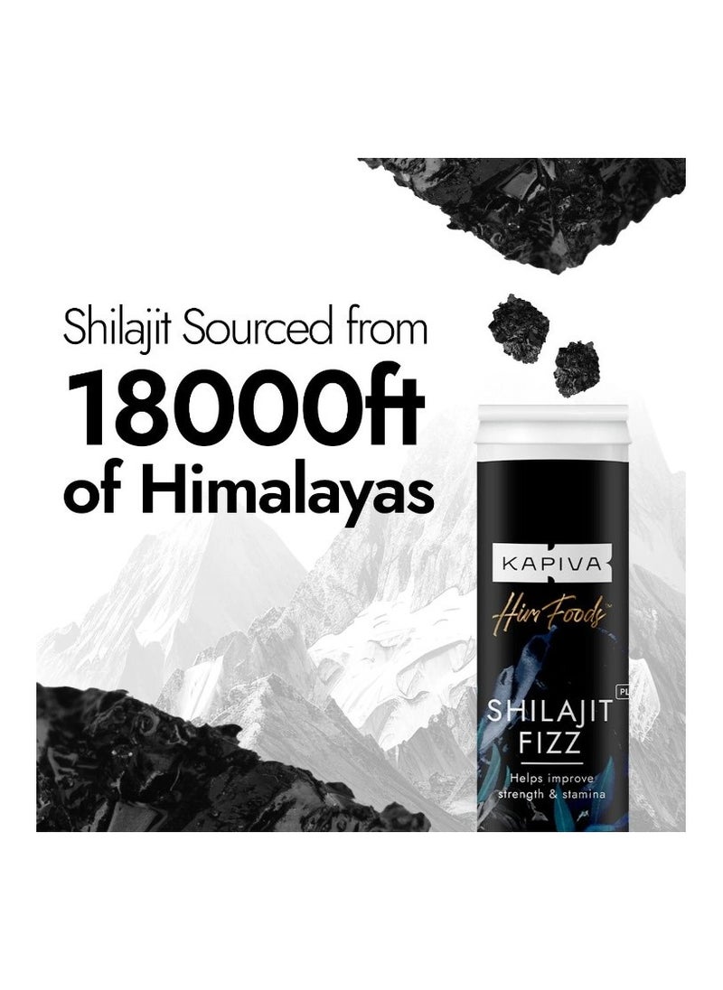 Kapiva - Kapiva Pure Himalayan Shilajit Original Effervescent Tablets 20 - Image 1