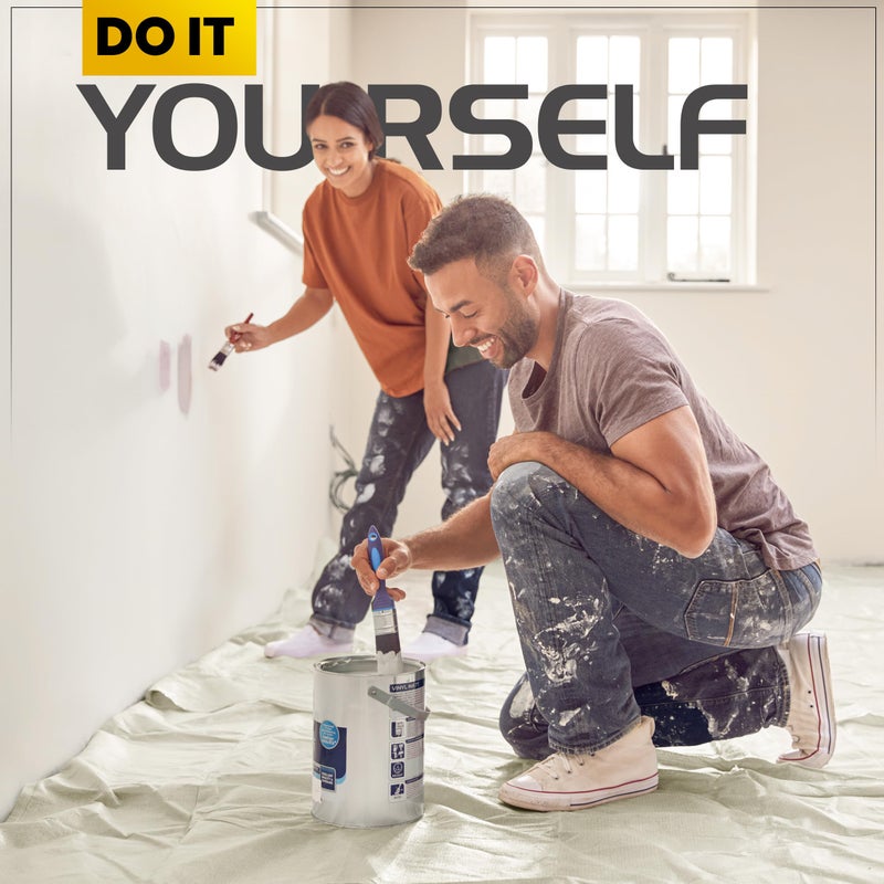 Utopia Home Utopia Drop Cloth for Painting (9x12 ft, 1 Pack) Washable and Reusable Drop Cloth for Painting, Furniture & Floor Protection Highly Absorbent Paint Cover - Thick Canvas Tarp for Outdoor and Indoor Use - Image 2
