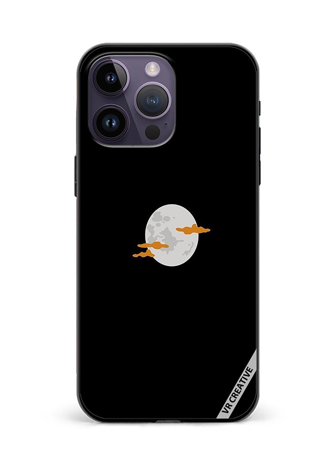 VR CREATIVE Protective Case Cover For Apple iPhone 15 Pro Moon Design Multicolour - Image 1