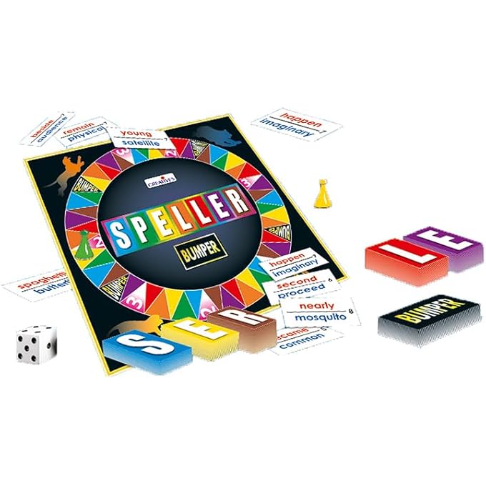 Creative's Creatives Speller Junior  Fun  Educational Spelling Board Game for Kids Ages 8  Improves Vocabulary Word Building  Language Skills  Gift for Boys  Girls  26 Players - Image 3