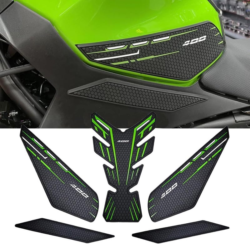 VORILES Motorcycle Ninja 250 400 z400 Fuel Tank Pads Protector Stickers - Image 1
