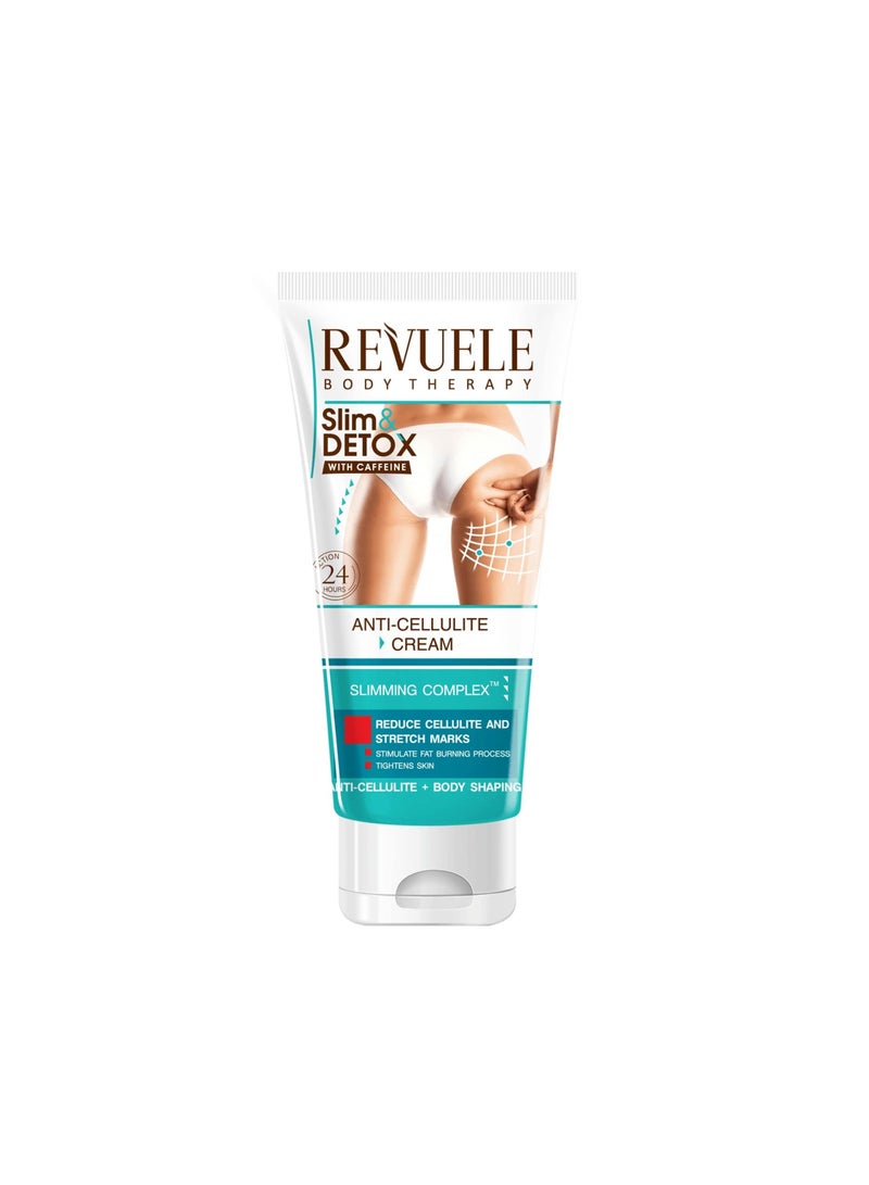 REVUELE Slim and Detox With Caffeine Anti-cellulite Cream 200ml