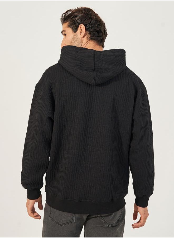 Relaxed Fit Textured Hoodie with Kangaroo Pocket - pzsku/ZD359ABBAD2DEAF32C772Z/45/_/1733818922/b044f0f6-6fc5-40f1-943a-387e65fa7995