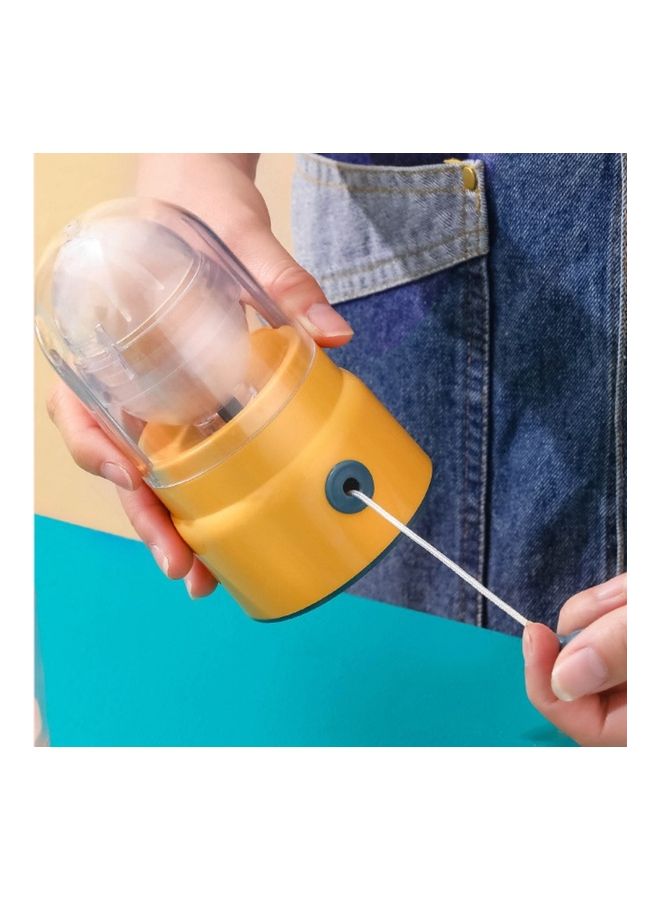 NIBEMINENT Household Egg Yolk Whisk Yellow/Clear - Image 2