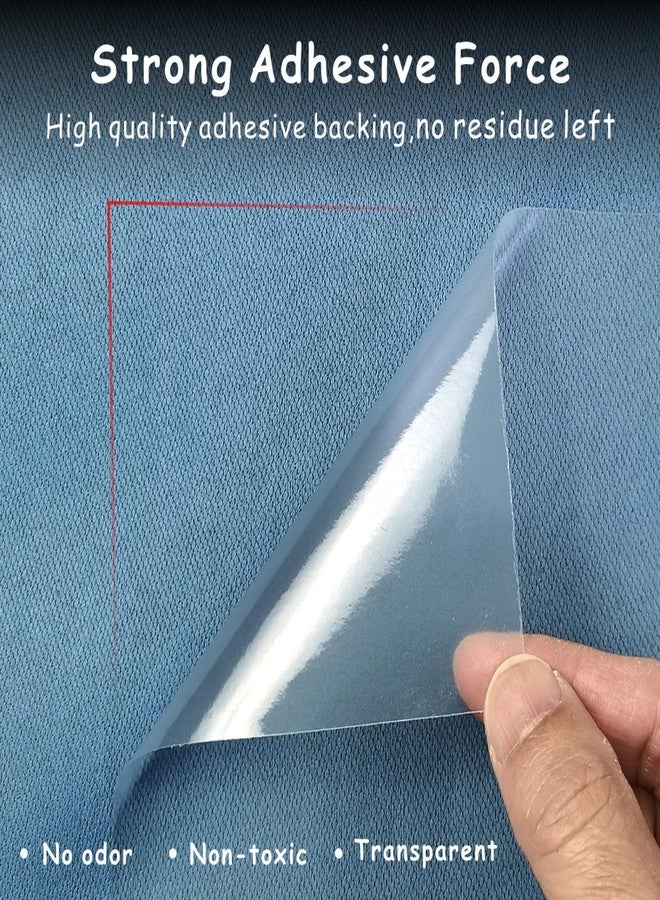 Flavizo Cat Scratcher Pad, 15cm & 30cm Wide PVC Self-Adhesive Anti-Scratch Protector | 10-Pack Transparent Cat Scratch Sticker Pad for Sofa Corners, Walls, Doors (15x45cm, 30x45cm) - Image 3