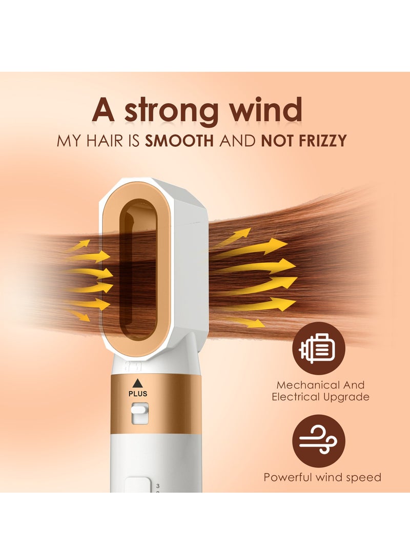 general 5-in-1 hot air comb automatic hair suction curling iron  wet and dry multi-functional curling iron - Image 3