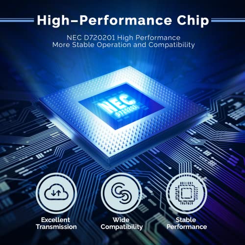ELUTENG PCIE USB 3.0 Card 7 Ports PCI Expree to USB Expansion Card Super Speed 5Gbps PCI-e USB3 Hub Controller Adapter for Windows 11/10/8/7/XP/Vista - Image 4