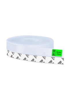 TYCOM Silicone Seal Strip and Weather Stripping with Self Adhesive for Bottom of Doors Door Draft Stopper 3M Weather Stripping Door Bottom Gap Replacement Strip Roll Soundproof 25MM.  - Image 1
