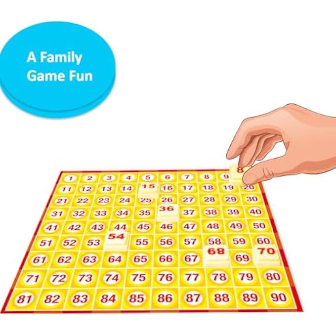 Ratna's Original Housie! with 48 Reusable Cards.(FOLD and Unfold)its Simple. - Image 4