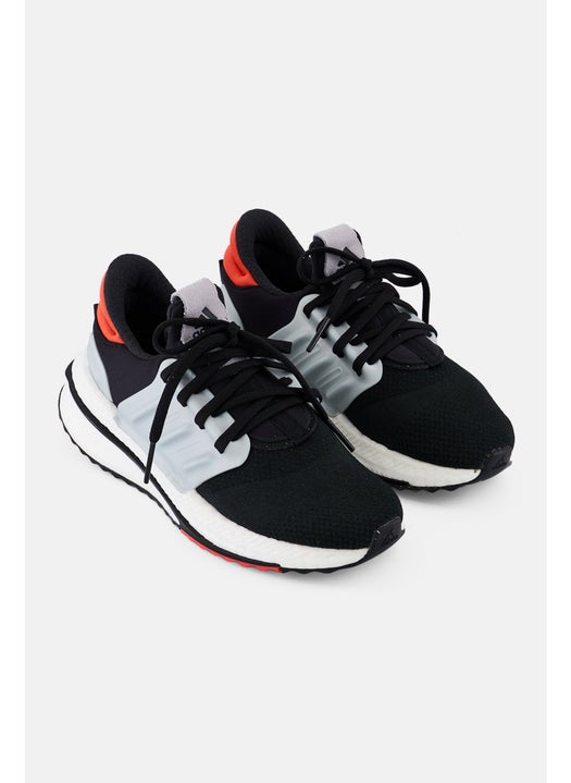 Kids Boy X_Plrboost J Lace Up Running Shoes, Multicolor